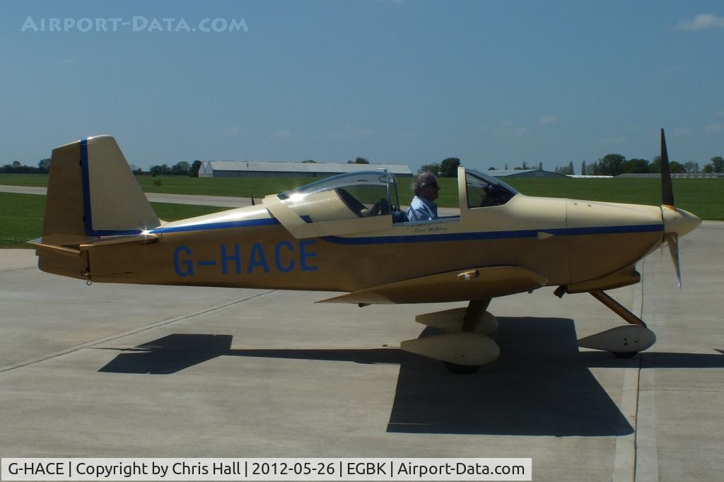 G-HACE, 1998 Vans RV-6A C/N 1951, at AeroExpo 2012
