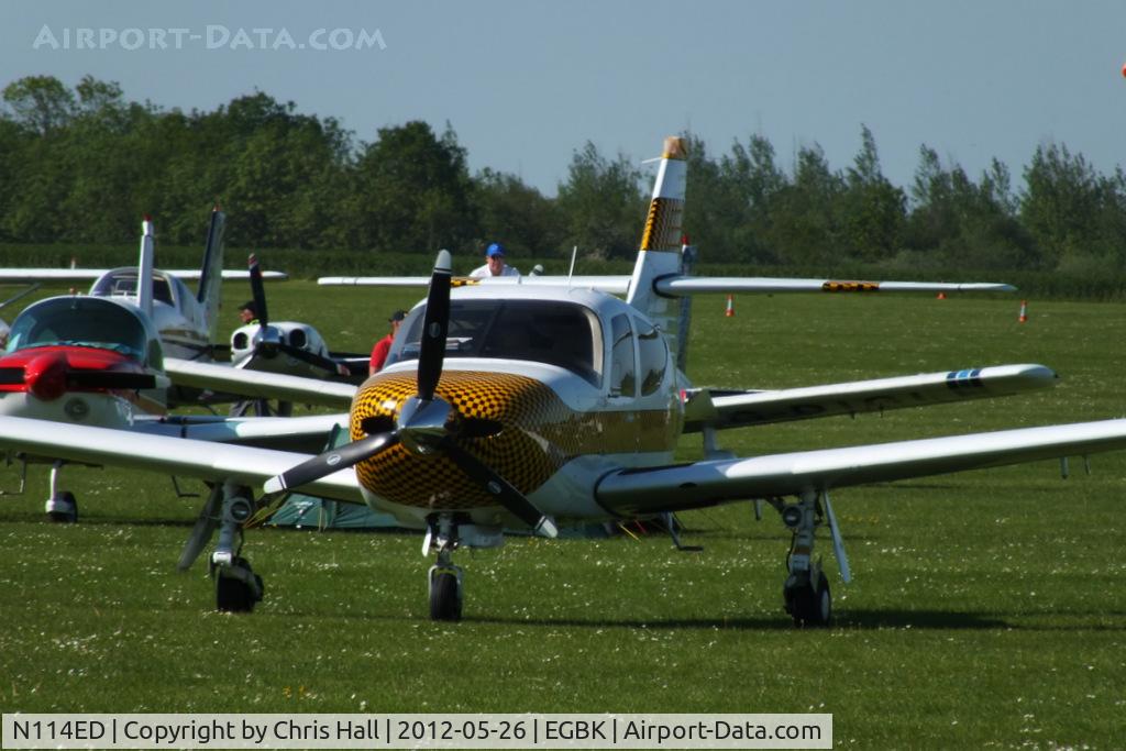 N114ED, 1995 Rockwell Commander 114B C/N 14637, at AeroExpo 2012