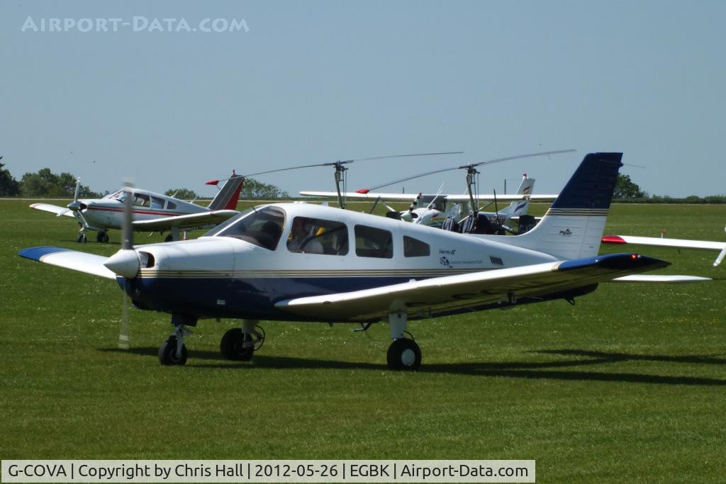 G-COVA, 2004 Piper PA-28-161 Warrior III C/N 2842217, at AeroExpo 2012