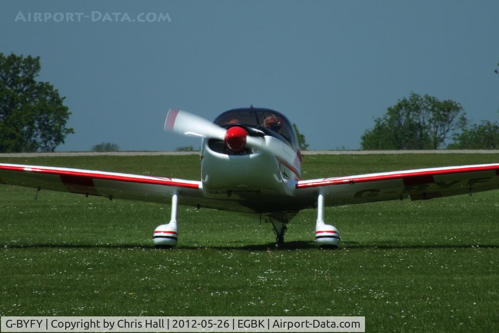 G-BYFY, 1992 Mudry CAP-10B C/N 263, at AeroExpo 2012