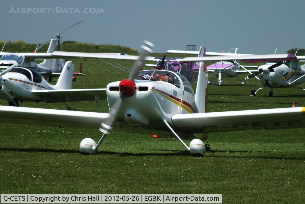 G-CETS, 2003 Vans RV-7 C/N 70529, at AeroExpo 2012