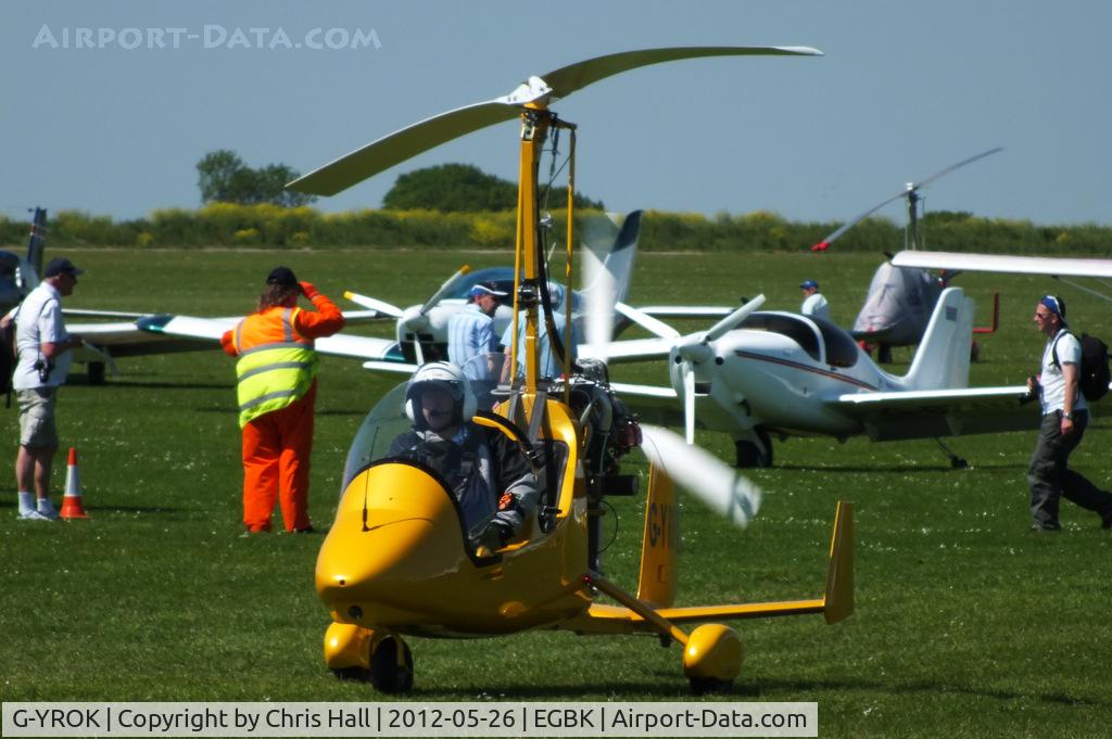 G-YROK, 2012 Magni Gyro M-16C Tandem Trainer C/N 16-12-6904, at AeroExpo 2012