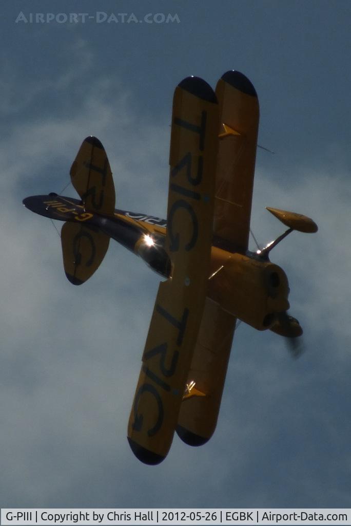 G-PIII, 1981 Pitts S-1D Special C/N PFA 009-10156, at AeroExpo 2012