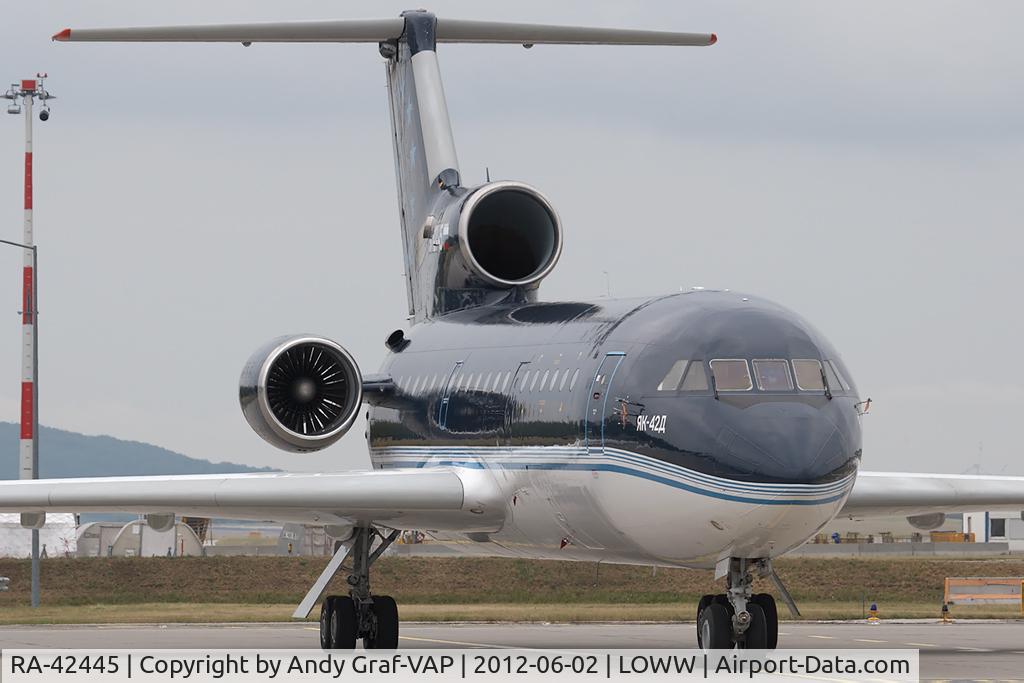 RA-42445, 1992 Yakovlev Yak-42D C/N 4520424116669, Tulpar Y42