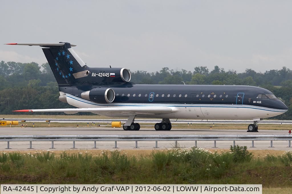 RA-42445, 1992 Yakovlev Yak-42D C/N 4520424116669, Tulpar Y42