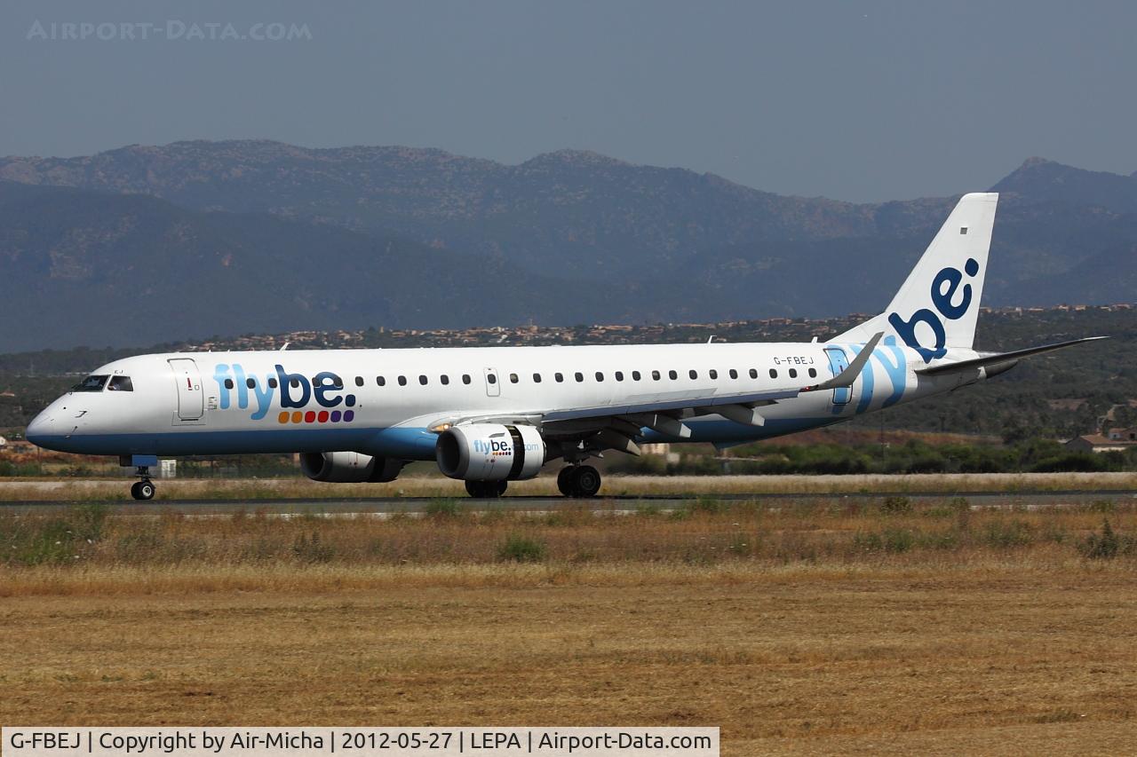 G-FBEJ, 2007 Embraer 195LR (ERJ-190-200LR) C/N 19000155, Flybe