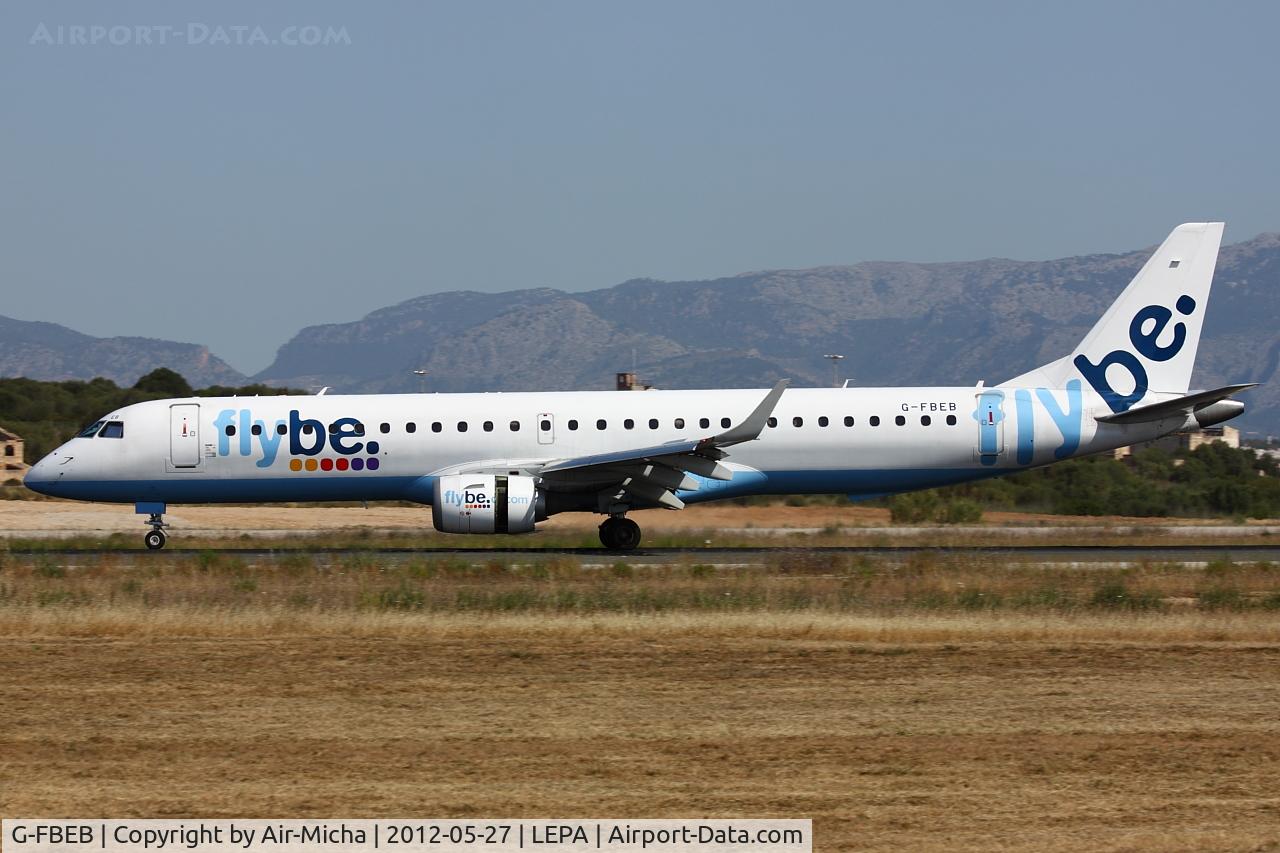 G-FBEB, 2006 Embraer 195LR (ERJ-190-200LR) C/N 19000057, Flybe