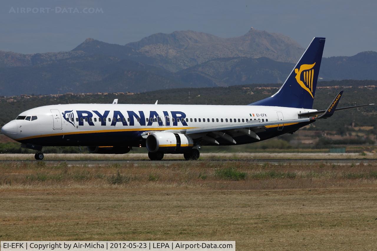 EI-EFK, 2009 Boeing 737-8AS C/N 37537, Ryanair