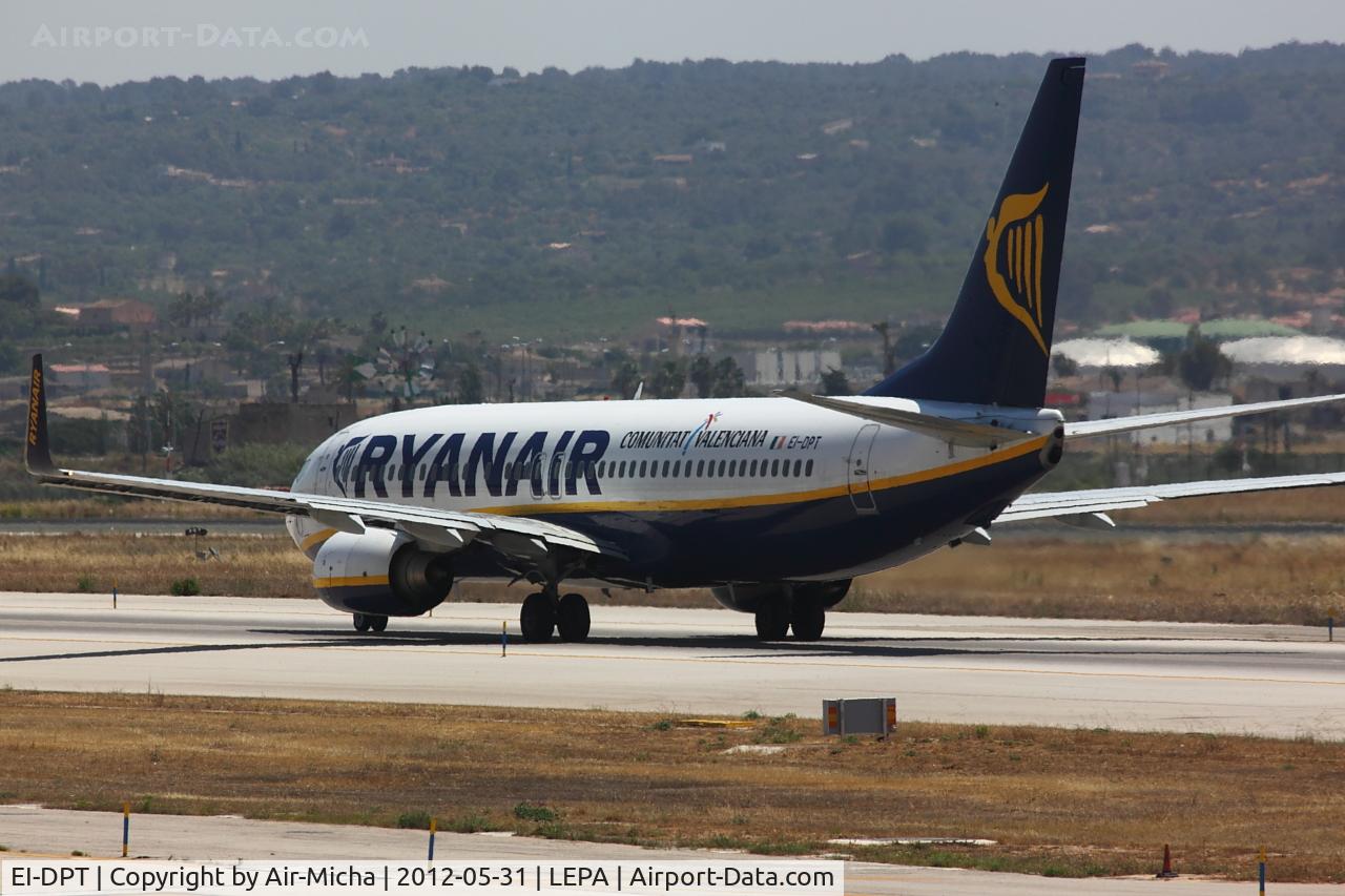 EI-DPT, 2007 Boeing 737-8AS C/N 35550, Ryanair