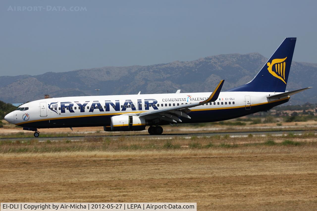 EI-DLI, 2006 Boeing 737-8AS C/N 33591, Ryanair