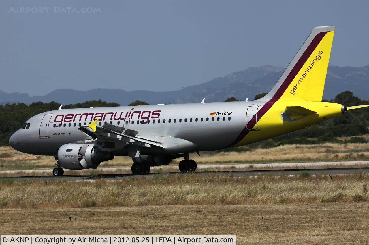 D-AKNP, 1999 Airbus A319-112 C/N 1155, Germanwings