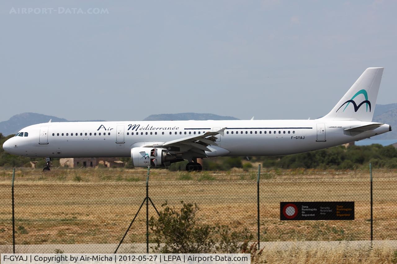 F-GYAJ, 2006 Airbus A321-211 C/N 2707, Air Mediterranee, Airbus A321-111, CN: 2707