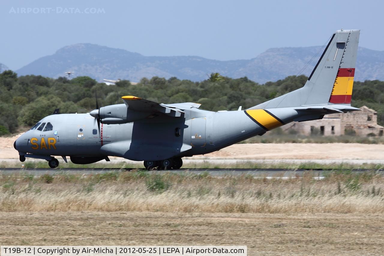 T19B-12, 1991 Airtech CN-235-100M C/N C050, Spain Air Force, CASA CN-235-100M, CN: C050