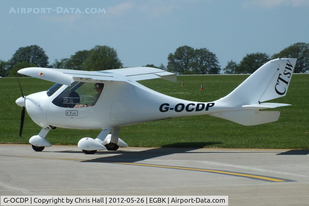G-OCDP, 2006 Flight Design CTSW C/N 06.08.22, at AeroExpo 2012