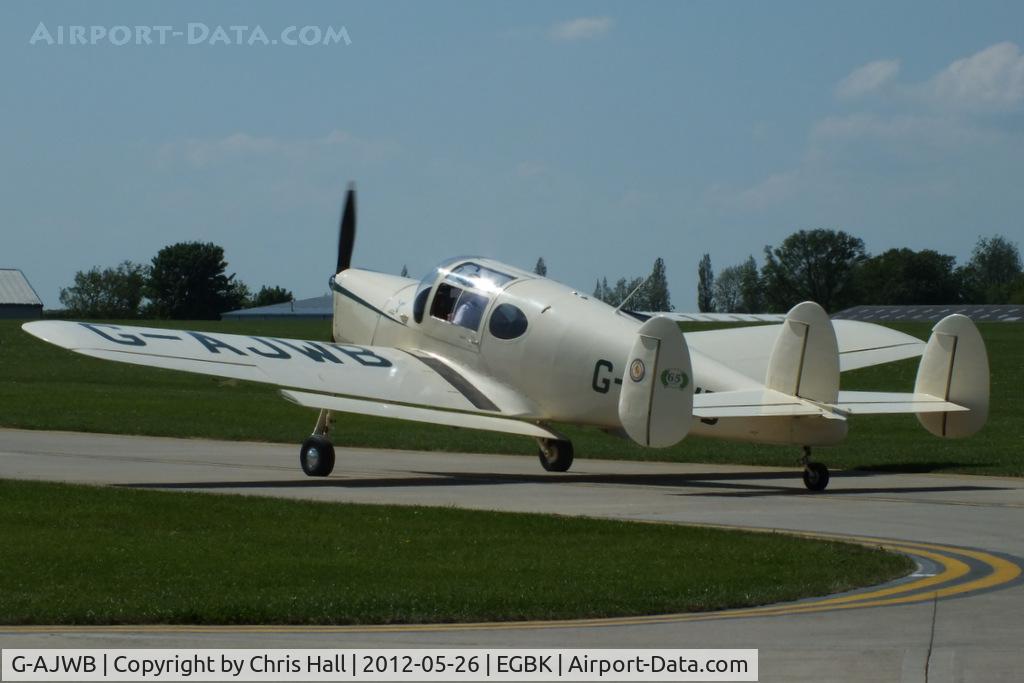 G-AJWB, 1946 Miles M38 Messenger 2A C/N 6699, at AeroExpo 2012