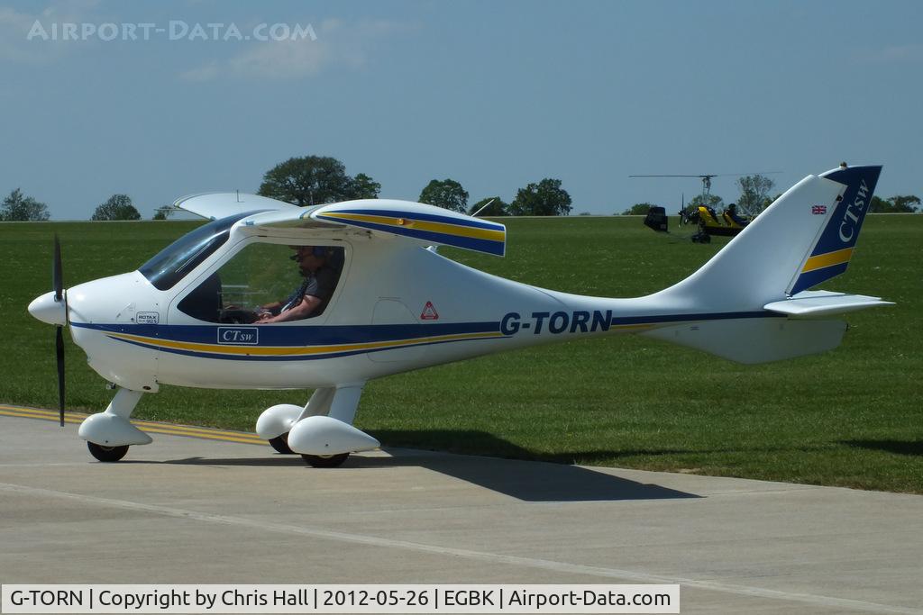 G-TORN, 2006 Flight Design CTSW C/N 8189, at AeroExpo 2012