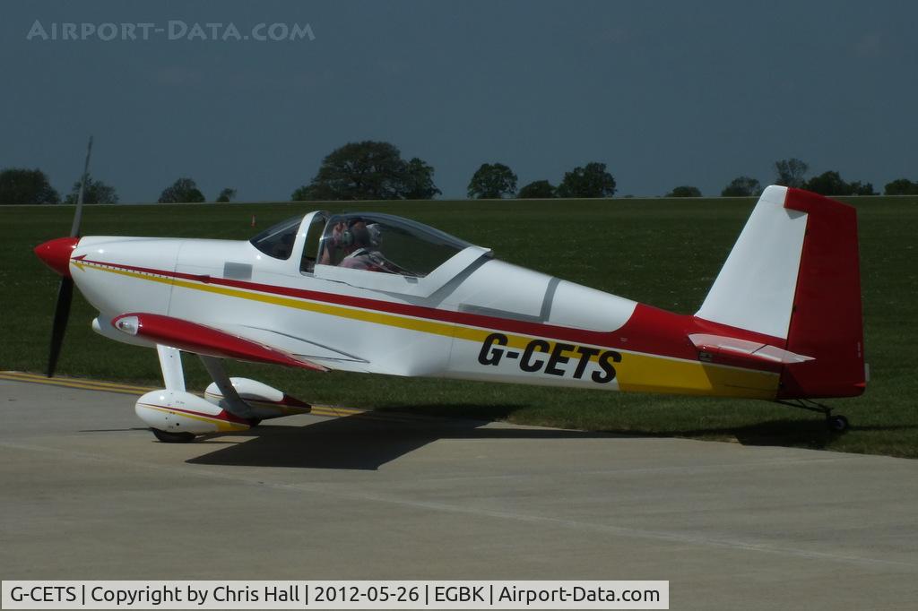 G-CETS, 2003 Vans RV-7 C/N 70529, at AeroExpo 2012