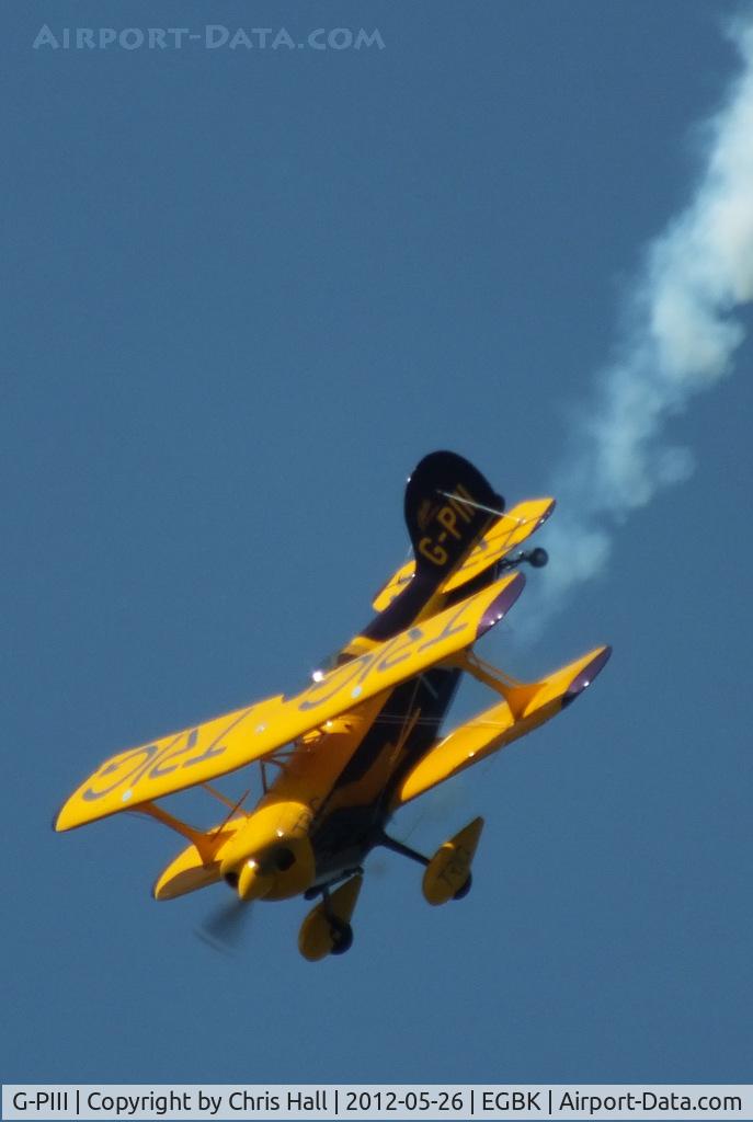G-PIII, 1981 Pitts S-1D Special C/N PFA 009-10156, at AeroExpo 2012