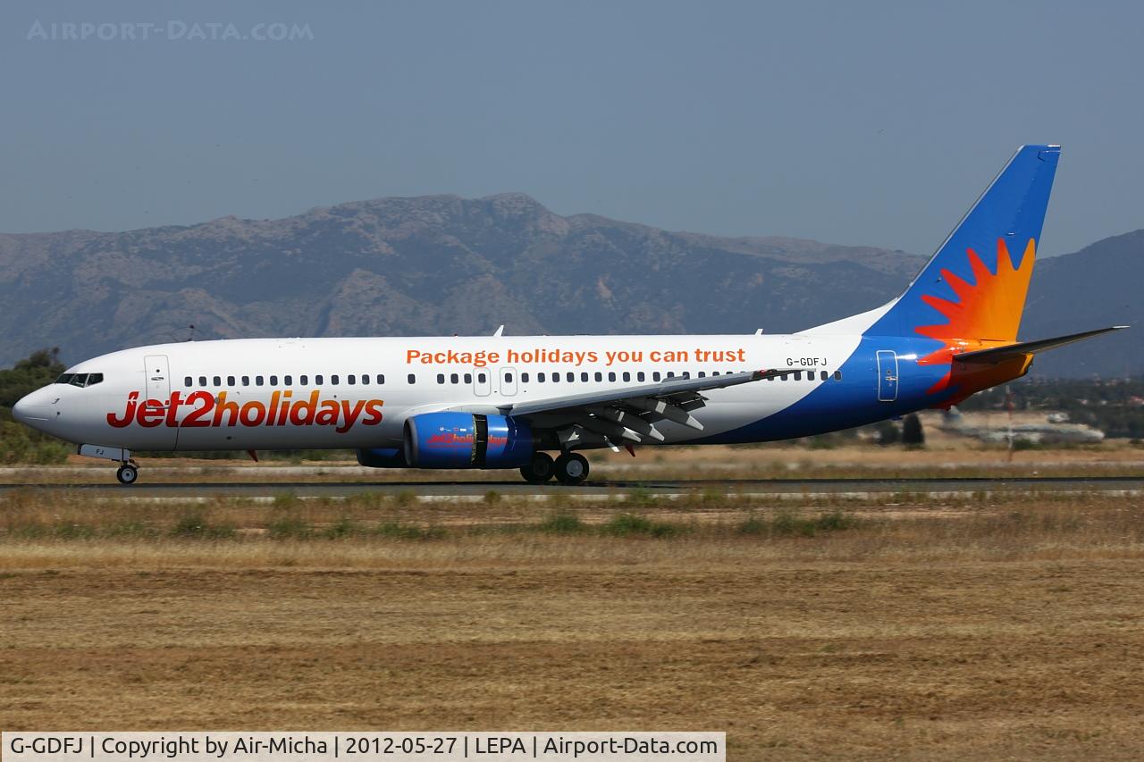 G-GDFJ, 2000 Boeing 737-804 C/N 28229, Jet2.com