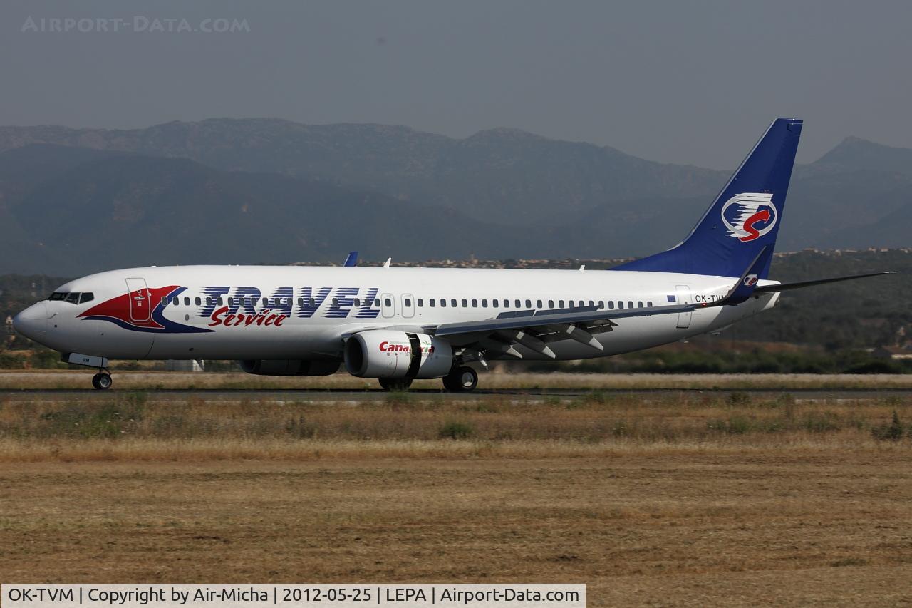 OK-TVM, 2010 Boeing 737-8FN C/N 37077, Travel Service