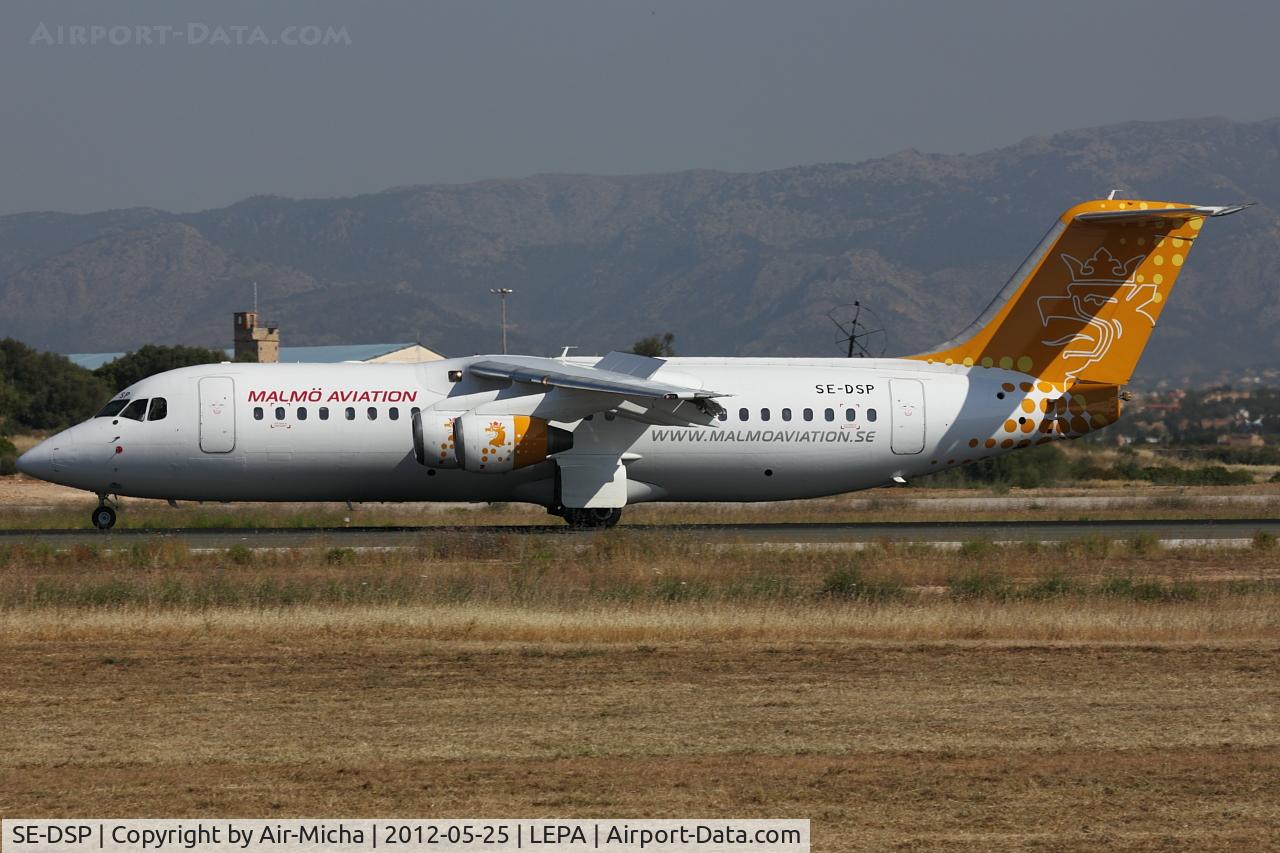 SE-DSP, 1994 British Aerospace Avro 146-RJ100A C/N E3242, Malmo Aviation