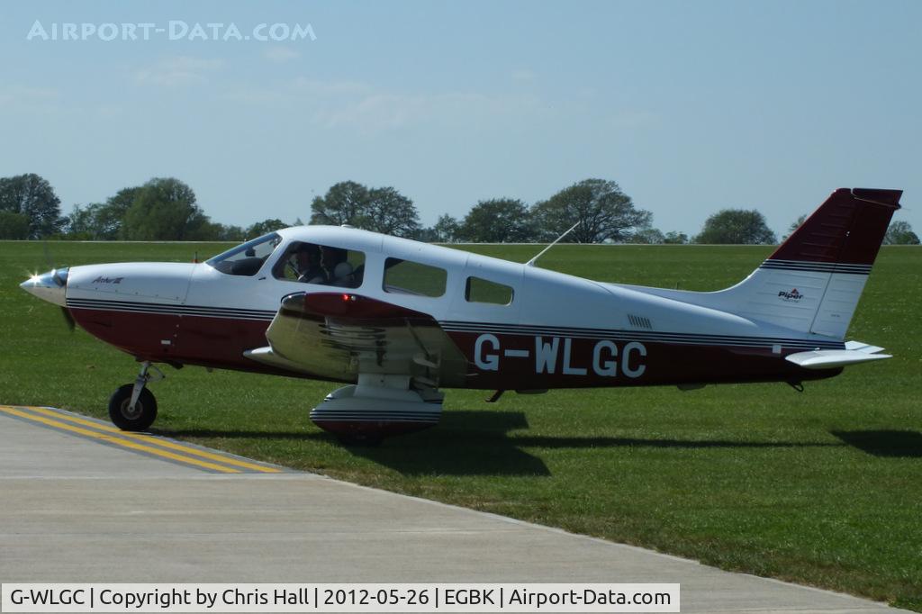 G-WLGC, 2001 Piper PA-28-181 Cherokee Archer III C/N 2843484, at AeroExpo 2012