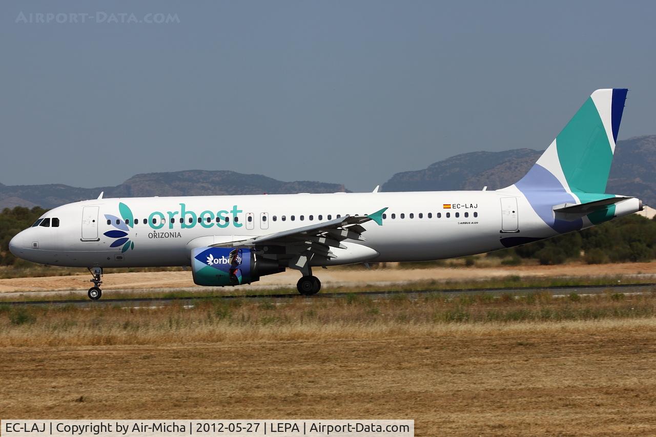 EC-LAJ, 2009 Airbus A320-214 C/N 3889, Orbest Orizona, Airbus A320-214, CN: 3889