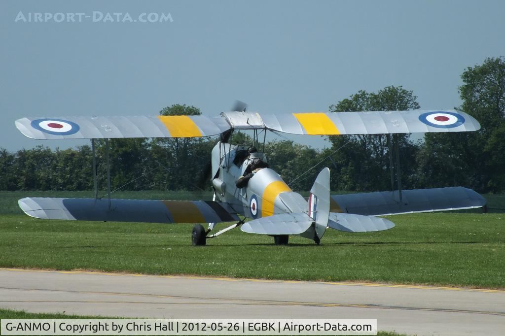 G-ANMO, 1935 De Havilland DH-82A Tiger Moth II C/N 3255, at AeroExpo 2012