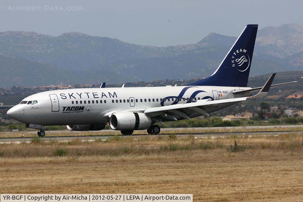 YR-BGF, 2001 Boeing 737-78J C/N 28440, Tarom, Boeing 737-78J (WL)