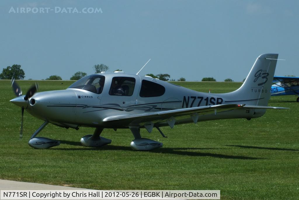 N771SR, 2007 Cirrus SR22 G3 GTS Turbo C/N 2771, at AeroExpo 2012