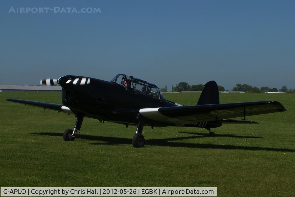 G-APLO, 1950 De Havilland DHC-1 Chipmunk T.10 C/N C1/0144, at AeroExpo 2012