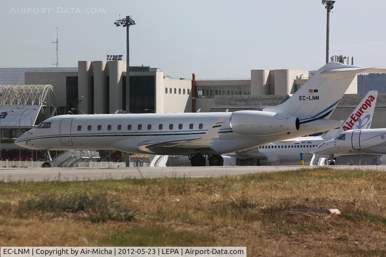 EC-LNM, 2010 Bombardier BD-700-1A10 Global Express C/N 9403, Private