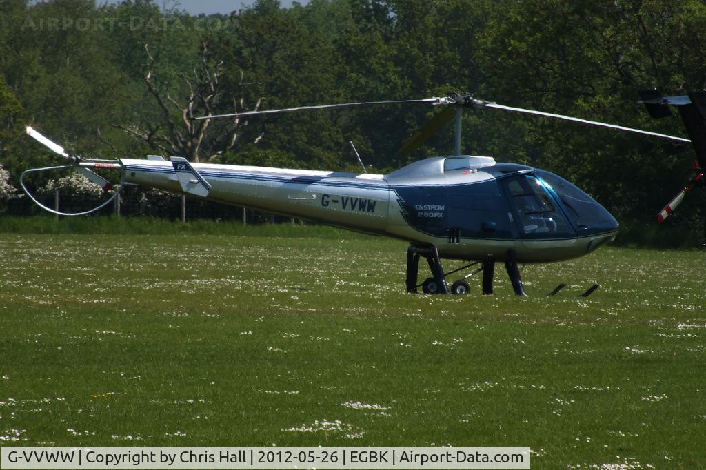 G-VVWW, 1990 Enstrom 280FX Shark C/N 2056, at AeroExpo 2012