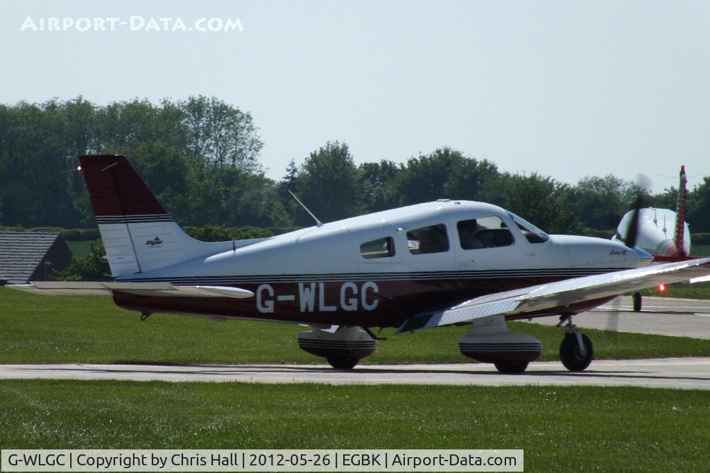 G-WLGC, 2001 Piper PA-28-181 Cherokee Archer III C/N 2843484, at AeroExpo 2012