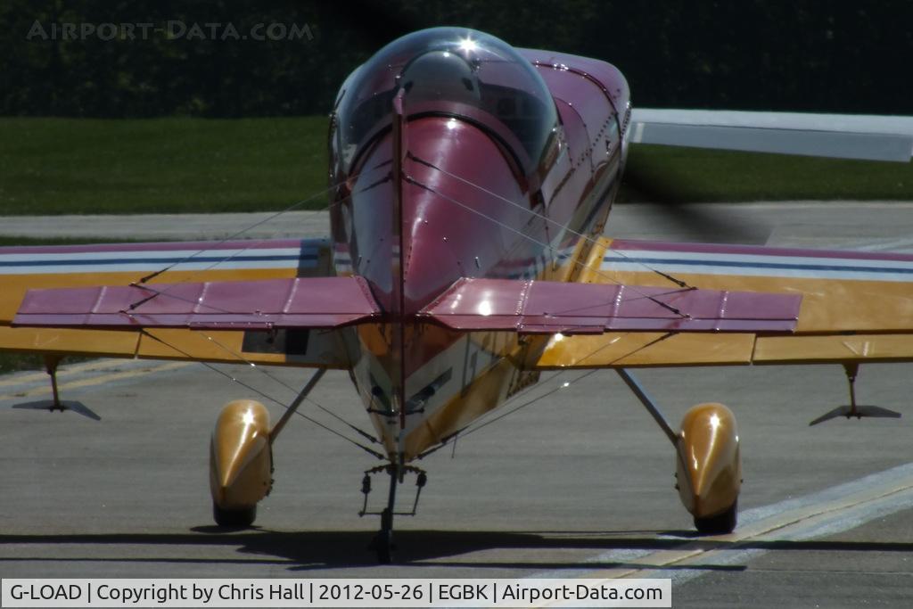 G-LOAD, 2002 Rihn DR-107 One Design C/N PFA 264-13776, at AeroExpo 2012