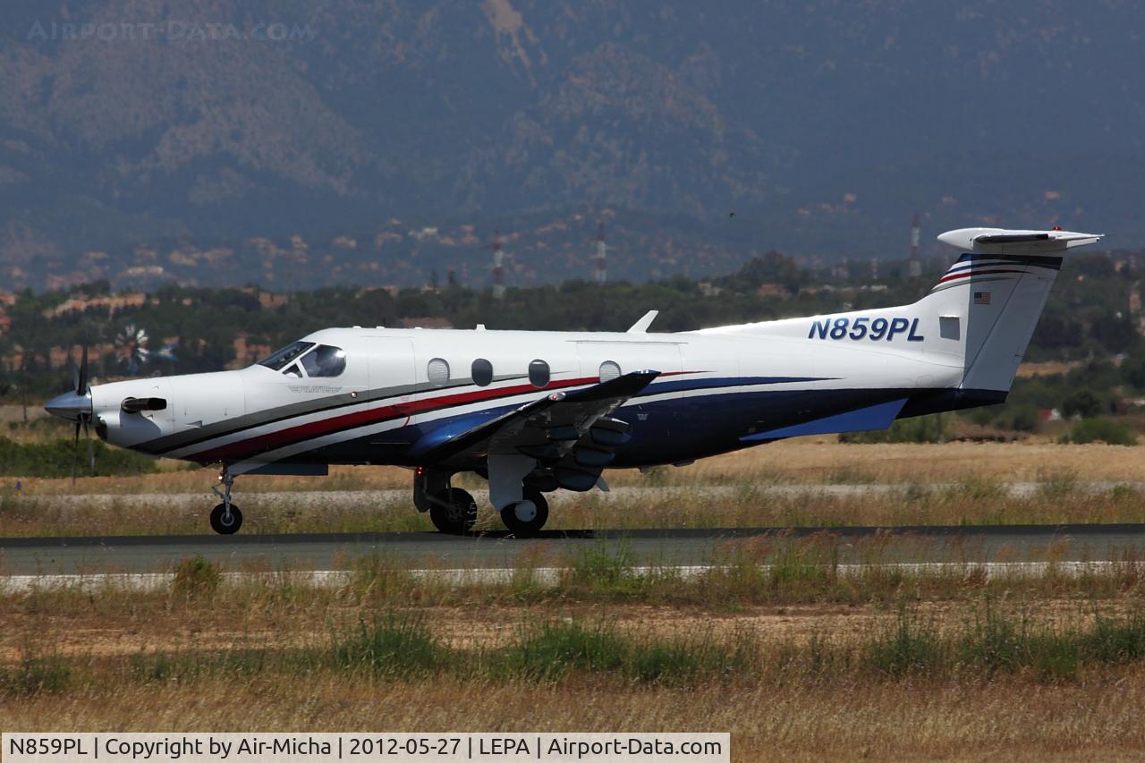 N859PL, 2007 Pilatus PC-12/47 C/N 859, Private
