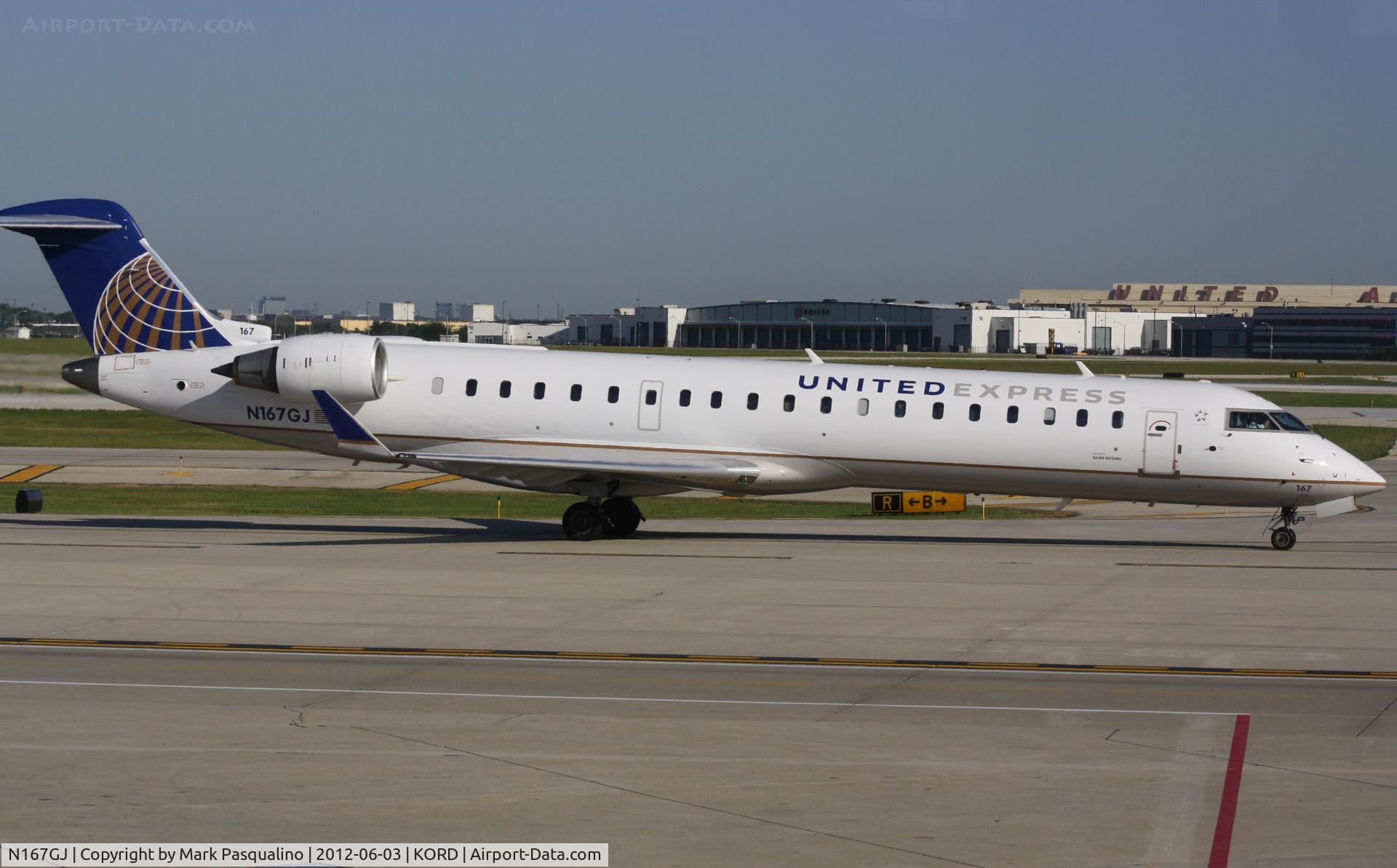 N167GJ, 2008 Bombardier CRJ-702 (CL-600-2C10) Regional Jet C/N 10269, CL-600-2C10
