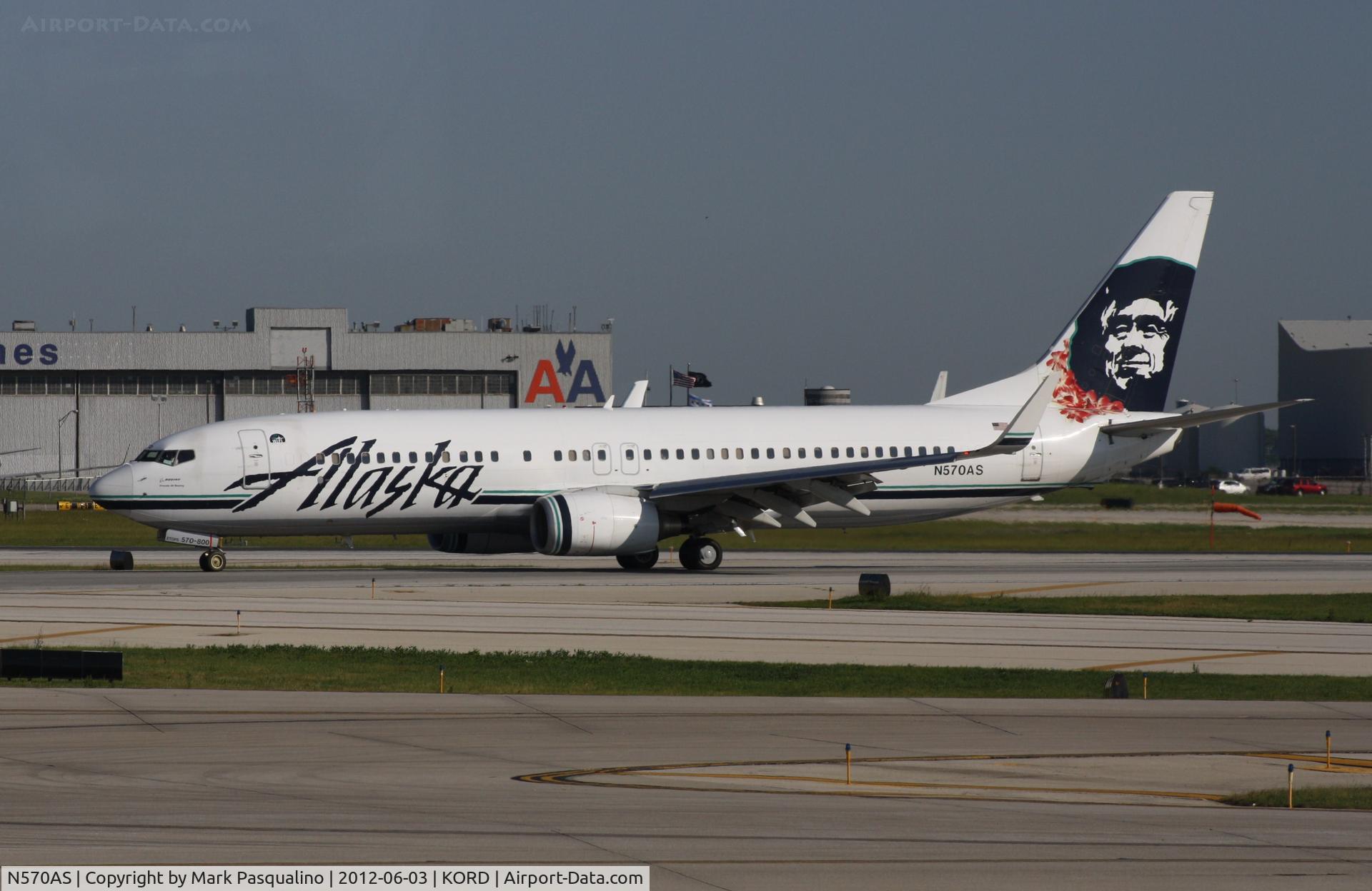 N570AS, 2007 Boeing 737-890 C/N 35185, Boeing 737-800