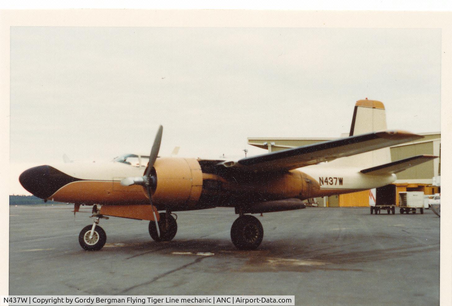 N437W, 1943 Douglas B-26C Invader C/N 28480, from a deceased friends album..