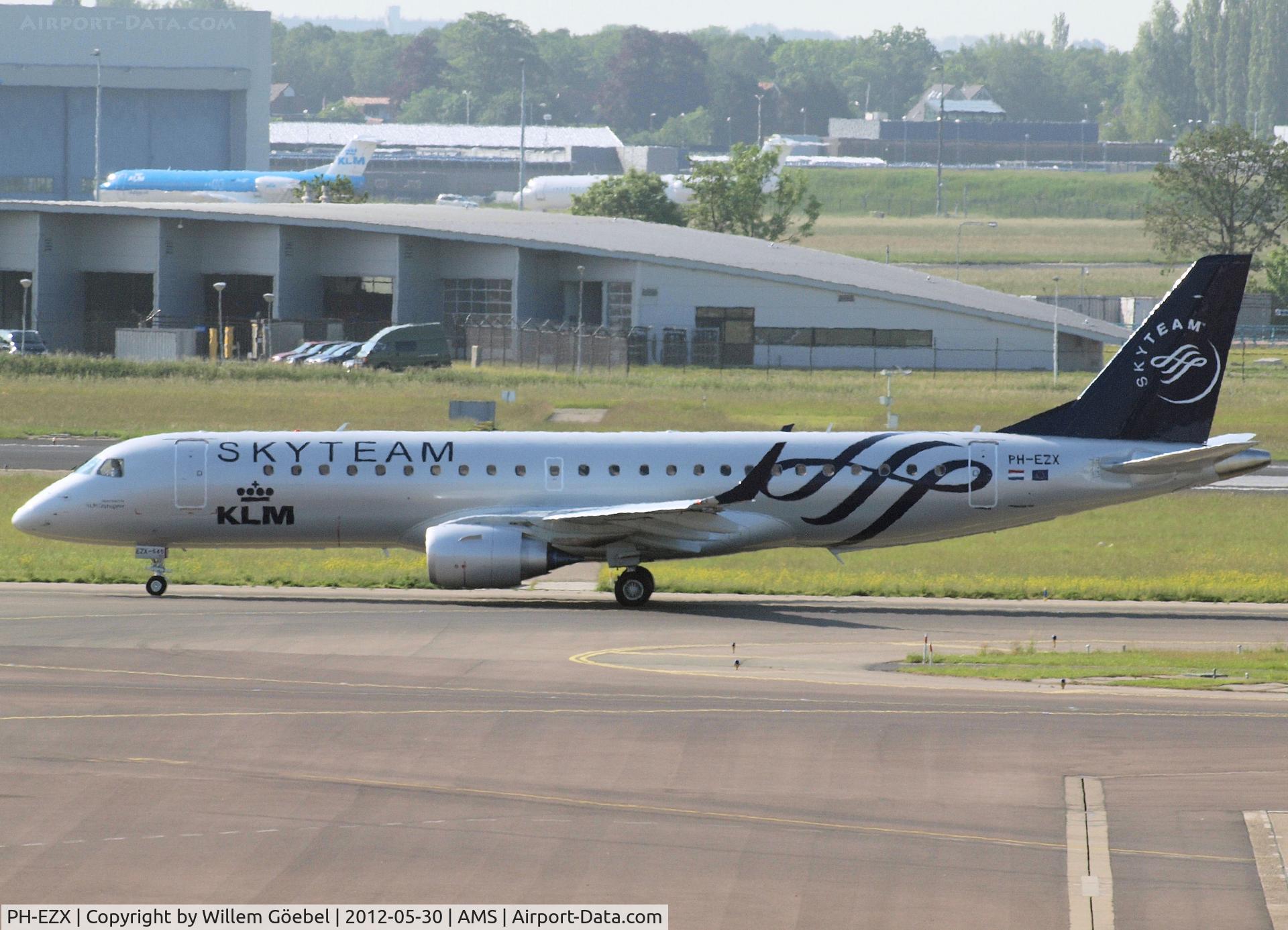 PH-EZX, 2012 Embraer 190LR (ERJ-190-100LR) C/N 19000545, The second flight of this new aircraft