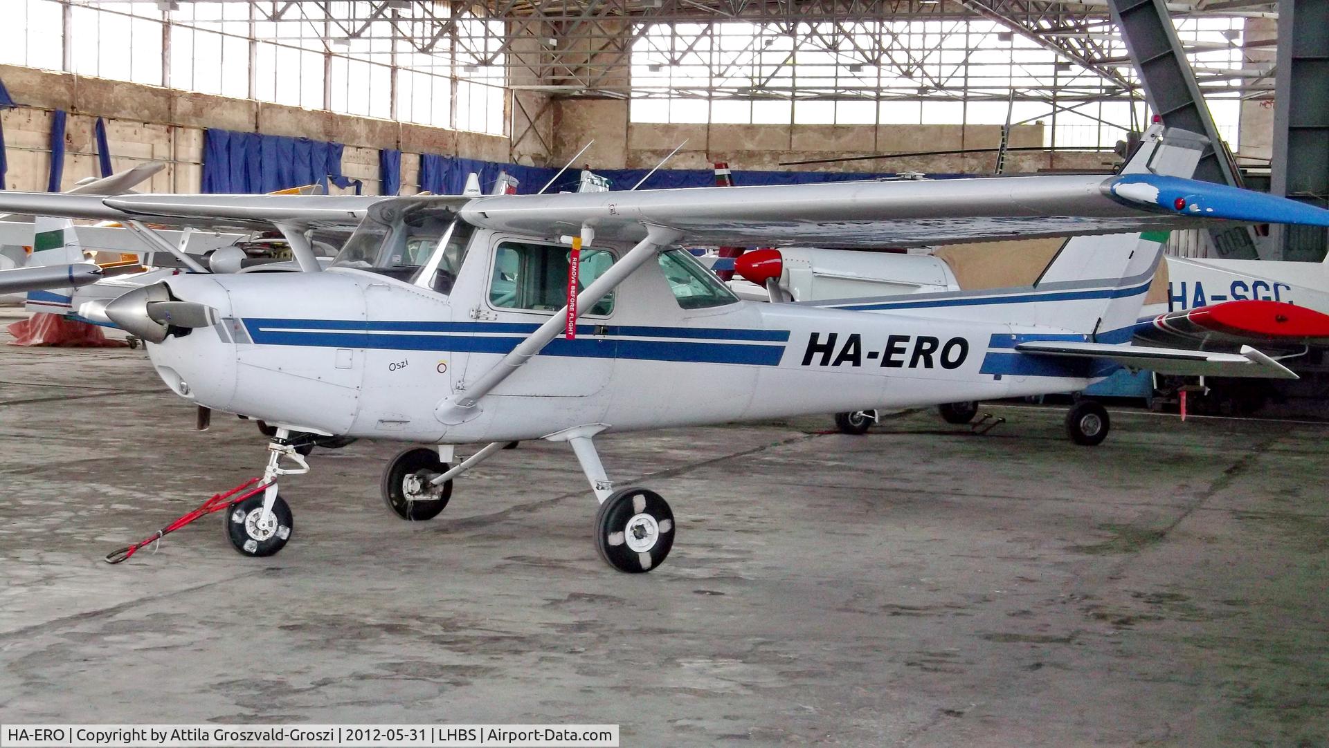 HA-ERO, Cessna 152 C/N 15285576, In the Budaörs Airport hangar
