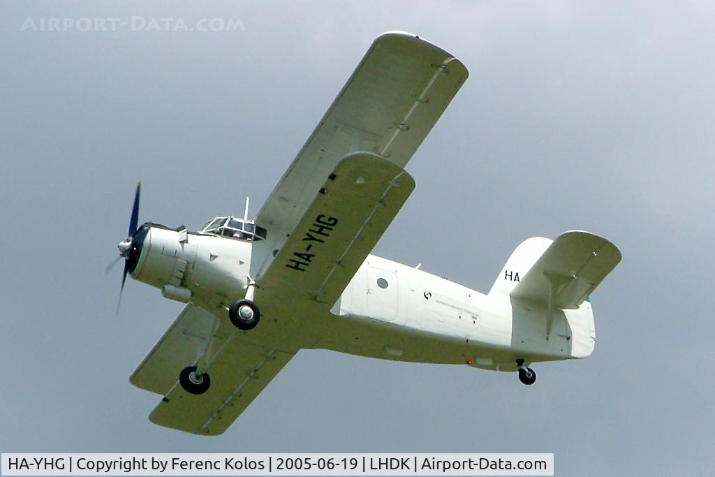 HA-YHG, 1989 PZL-Mielec An-2TP C/N 1G234-08, Dunakeszi