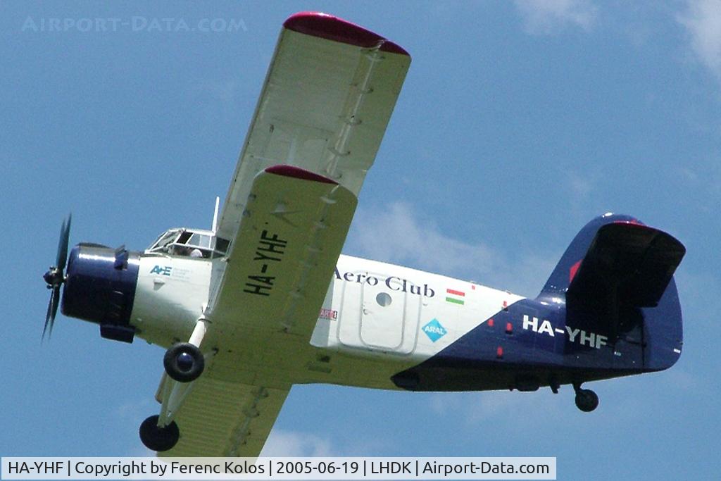 HA-YHF, 1988 PZL-Mielec AN-2PF C/N 1G224-13, Dunakeszi