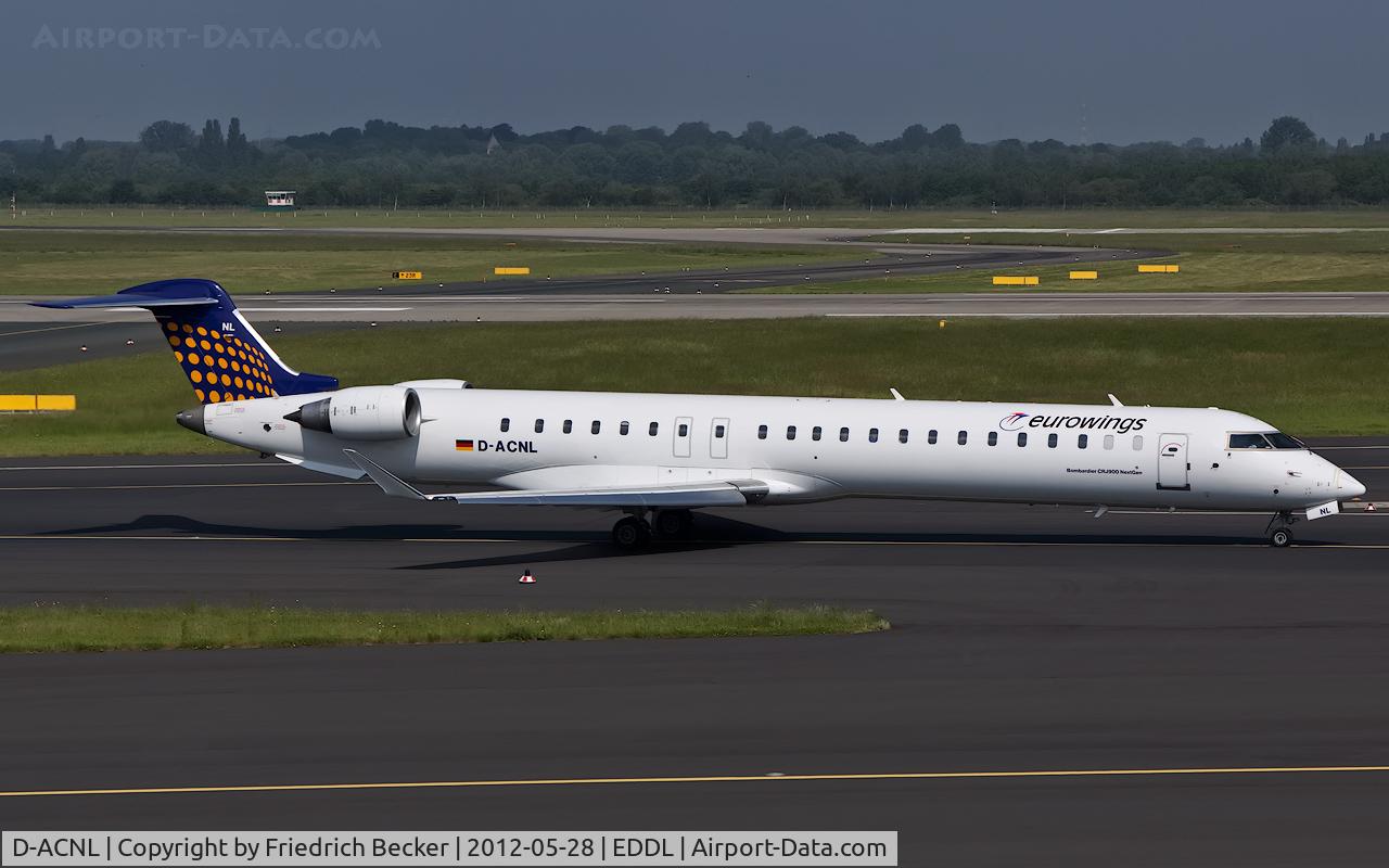 D-ACNL, 2010 Bombardier CRJ-900 NG (CL-600-2D24) C/N 15252, taxying to the active