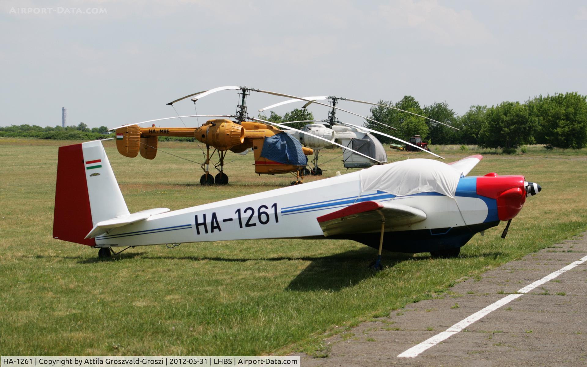 HA-1261, 1972 Scheibe SF-25C Falke C/N 4426, Budaörs Airport - Hungary