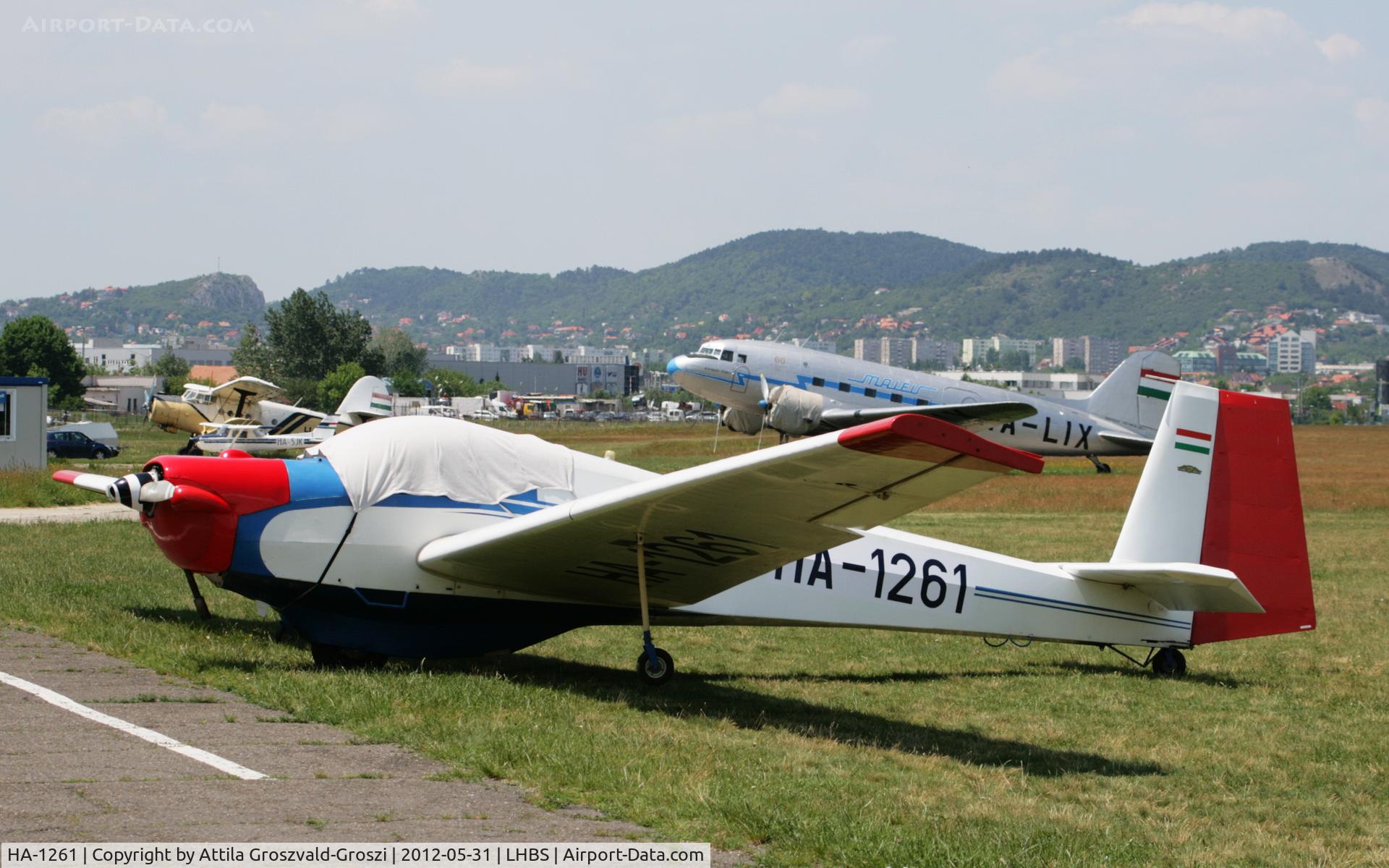 HA-1261, 1972 Scheibe SF-25C Falke C/N 4426, Budaörs Airport - Hungary
