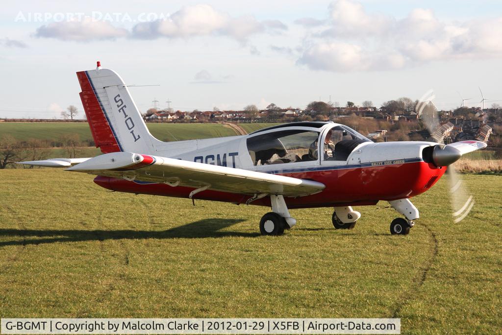 G-BGMT, 1978 Socata Rallye 235E Gabier C/N 13126, Socata Rallye 235E Gabier, resident at Fishburn Airfield, January 2012