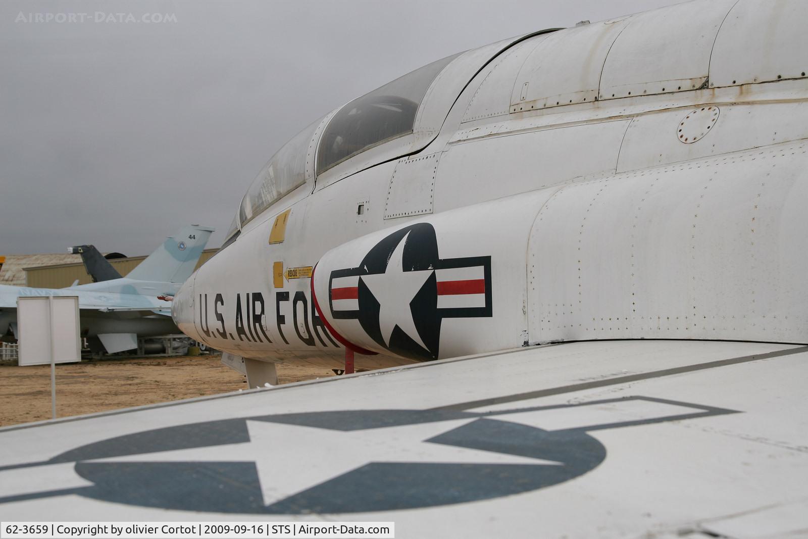 62-3659, 1962 Northrop T-38A Talon C/N N.5364, Santa rosa air museum