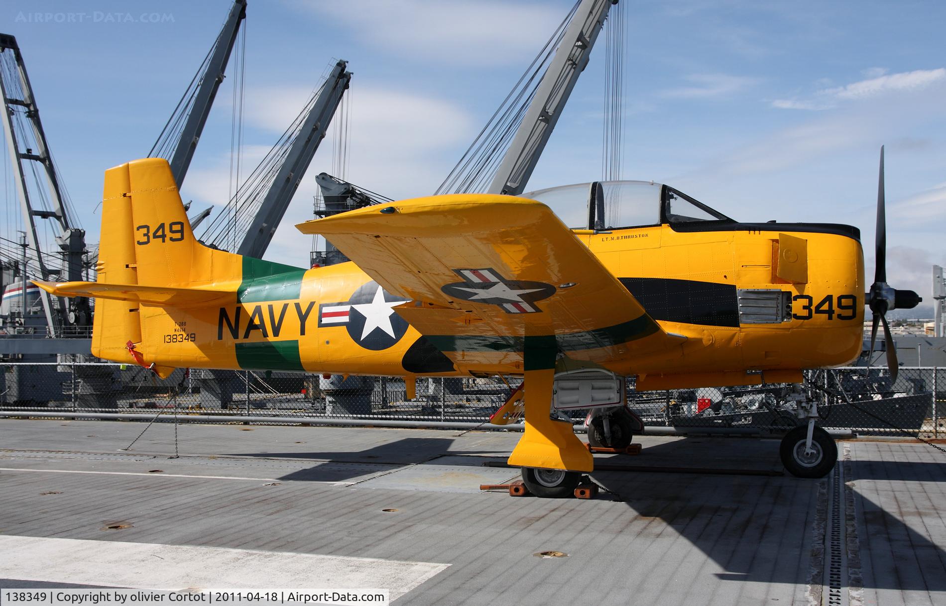 138349, 1955 North American T-28B Trojan C/N 200-420, Uss Hornet museum