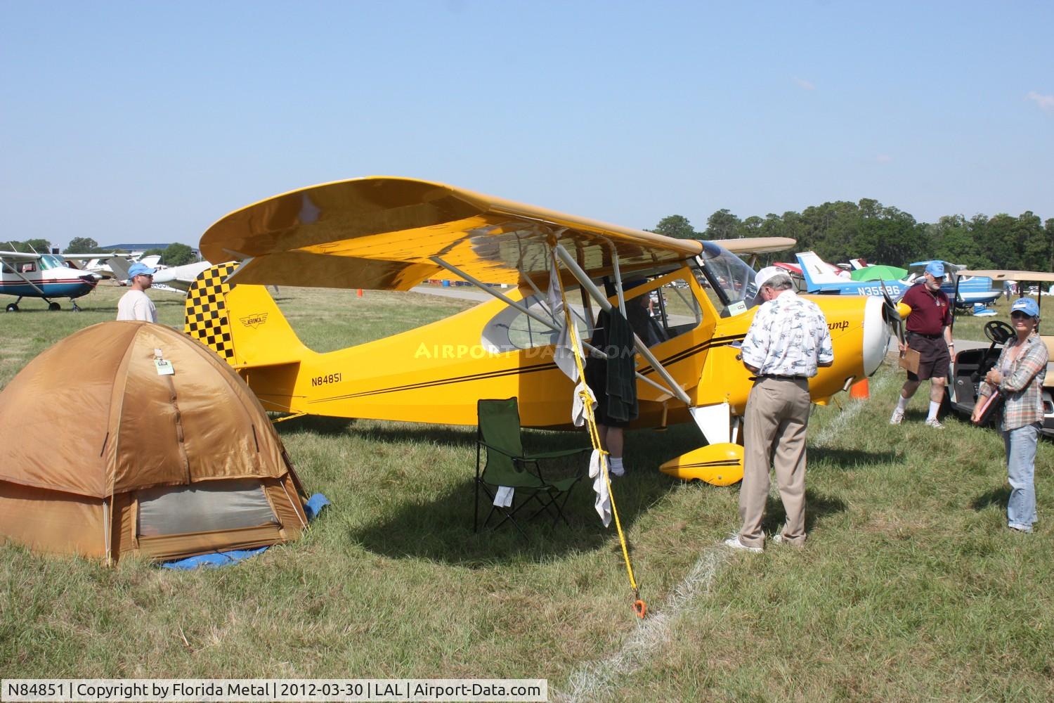 N84851, 1946 Aeronca 7AC Champion C/N 7AC-3570, Aeronca 7AC
